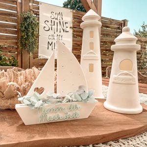 Fichier d'impression 3D - STL - 3MF Bambu Studio - Lettrage - Bateau en papier - Navire - Maritime - Prenez votre temps en mer - Fleurs séchées - Bateaux en papier