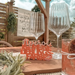 Fichier d'impression 3D - STL - 3MF - Bambu Studio - Lettrage - Aperol est ma couleur préférée - Aperol - Boisson - Déclaration - bicolore - Santé
