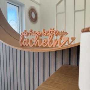 Arquivo de impressão 3D (STL) - 3MF - Bambu Studio - Lettering - daqui em diante sorria - positivo