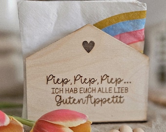 SVG file including a small commercial license - napkin holder - napkins - decoration - kitchen - gift - sayings - engraving