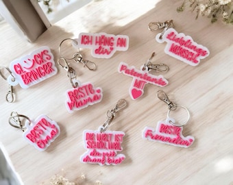 3D Printing File (STL) - 3MF Bambu Studio - Keychains - Bundle - 8