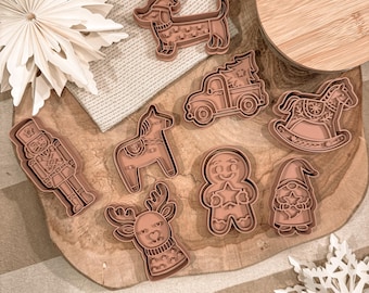 STL + 3MF 3D printing including a small commercial license - Cookie cutters - Cookies - Christmas baking - Biscuits - Christmas - Xmas