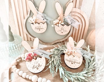 Laser file - SVG - incl. commercial license - Easter - Easter egg - bunny - cash gift - souvenir - Happy Easter - pendant - download - laser