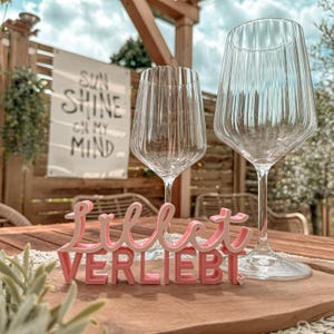 3D-Druck Datei -STL - 3MF - Bambu Studio - Schriftzug -Lillet verliebt - Lillet - Herz - Drink - Statement - zweifarbig - Cheers