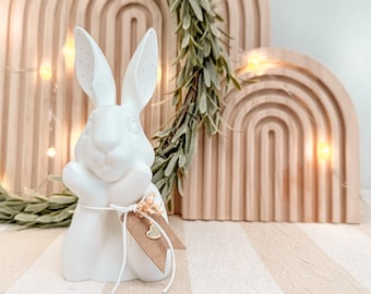Archivo de impresión 3D STL - 3MF que incluye una pequeña licencia comercial - Conejo - Conejito de Pascua - Pascua - Decoración - Busto de conejo - Busto