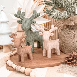 Arquivo STL + 3MF para impressão 3D, incluindo uma pequena licença comercial - Rena de Lã - Rena - Natal - Decoração - Escandinavo - Hygge - Nórdico