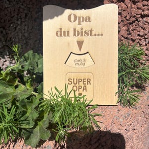 Laserbestand - SVG - incl. commerciële licentie - parkeermeter - opa - parkeerschijf - cadeau souvenir - 3 mm - downloaden - lasersnijden