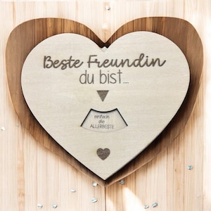 Laserbestand - SVG - incl. commerciële licentie - hart draaitafel - parkeermeter - beste vriend - beste vriendin - hart - cadeau - downloaden - lasersnijden