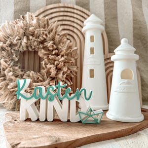 Fichier d'impression 3D - STL - 3MF - Bambu Studio - lettrage - enfant côtier - maritime - mer - ancre - volant - dicton - déclaration - bicolore