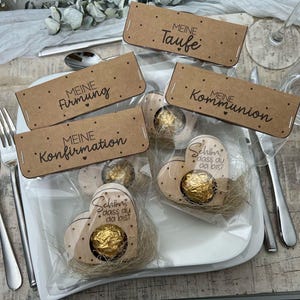 SVG avec licence commerciale et fichier d'impression PDF - Coeurs - Cadeau Rocher - Cadeau d'invité - Baptême, Confirmation, Communion - Téléchargement - Laser