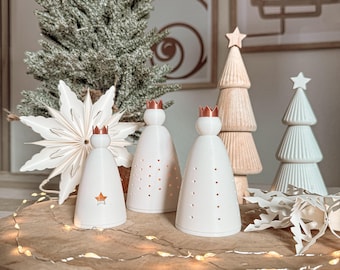 Impression 3D STL + 3MF avec licence commerciale limitée - Rois mages - PETIT - Mini - Décoration de Noël - Lumière LED - Noël