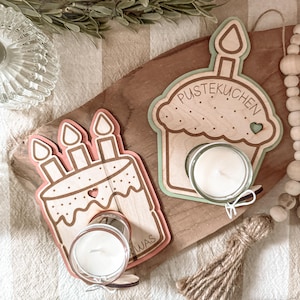 Arquivo a laser - SVG - incluindo licença comercial - porta-velas - aniversário - bolo folhado - muffin - aniversário - porta-vela - download - corte a laser