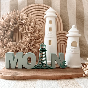 Fichier d'impression 3D - STL - 3MF - Bambu Studio - lettrage - Moin - maritime - mer - ancre - phare - dicton - déclaration - bicolore