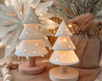 STL+3MF 3D printing including small commercial license - Christmas tree large + small - LED light - Christmas tree - Christmas - base - stars