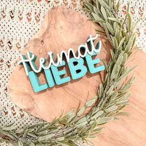 Fichier d'impression 3D - STL - 3MF - Bambu Studio - Lettrage - Homeland Love - Home - Statement - bicolore