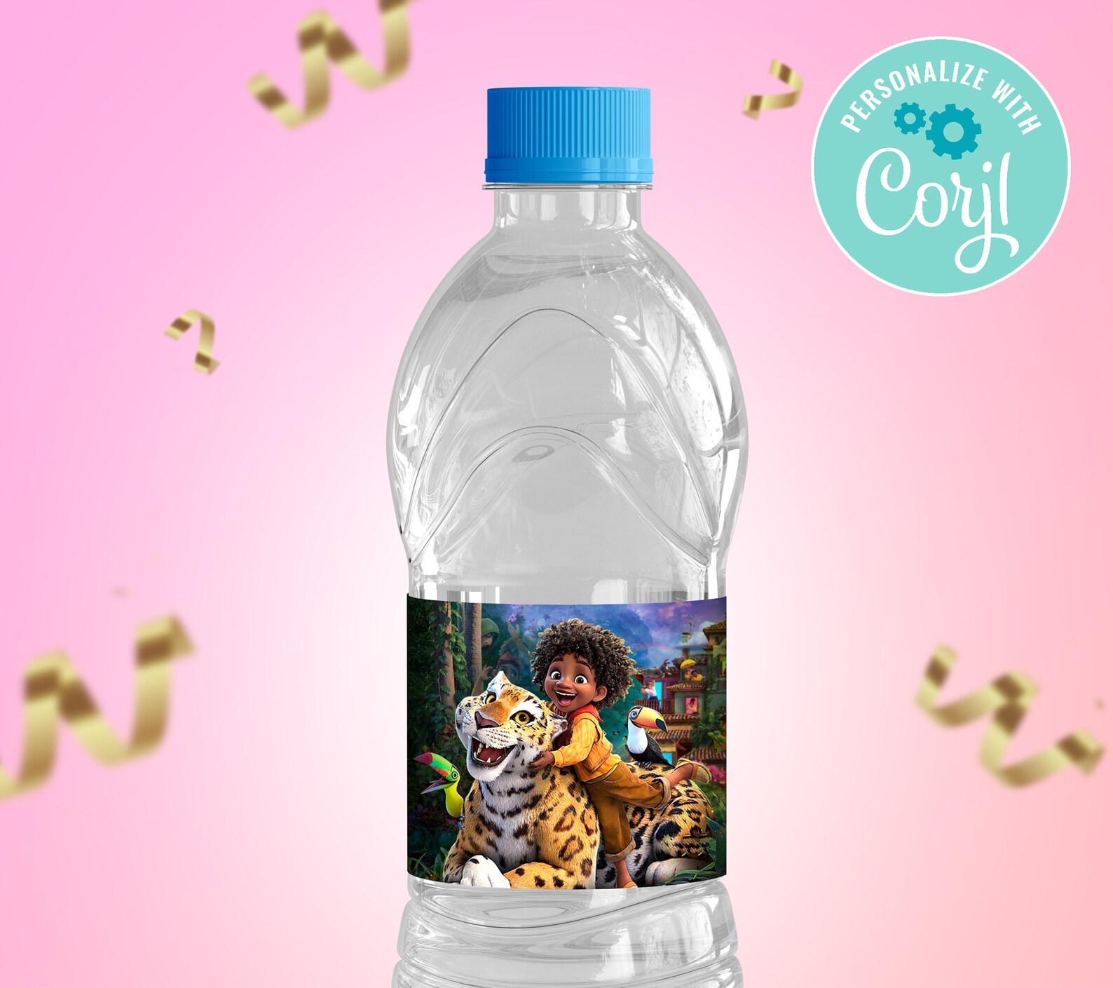 Encanto Water Bottle Labels Encanto Birthday Party Water Etsy