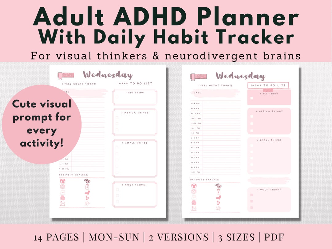 ADHD Daily Planner Adult Daily Routine Everyday Habit Etsy adhd-daily-planner-adult-daily-routine-everyday-habit-etsy