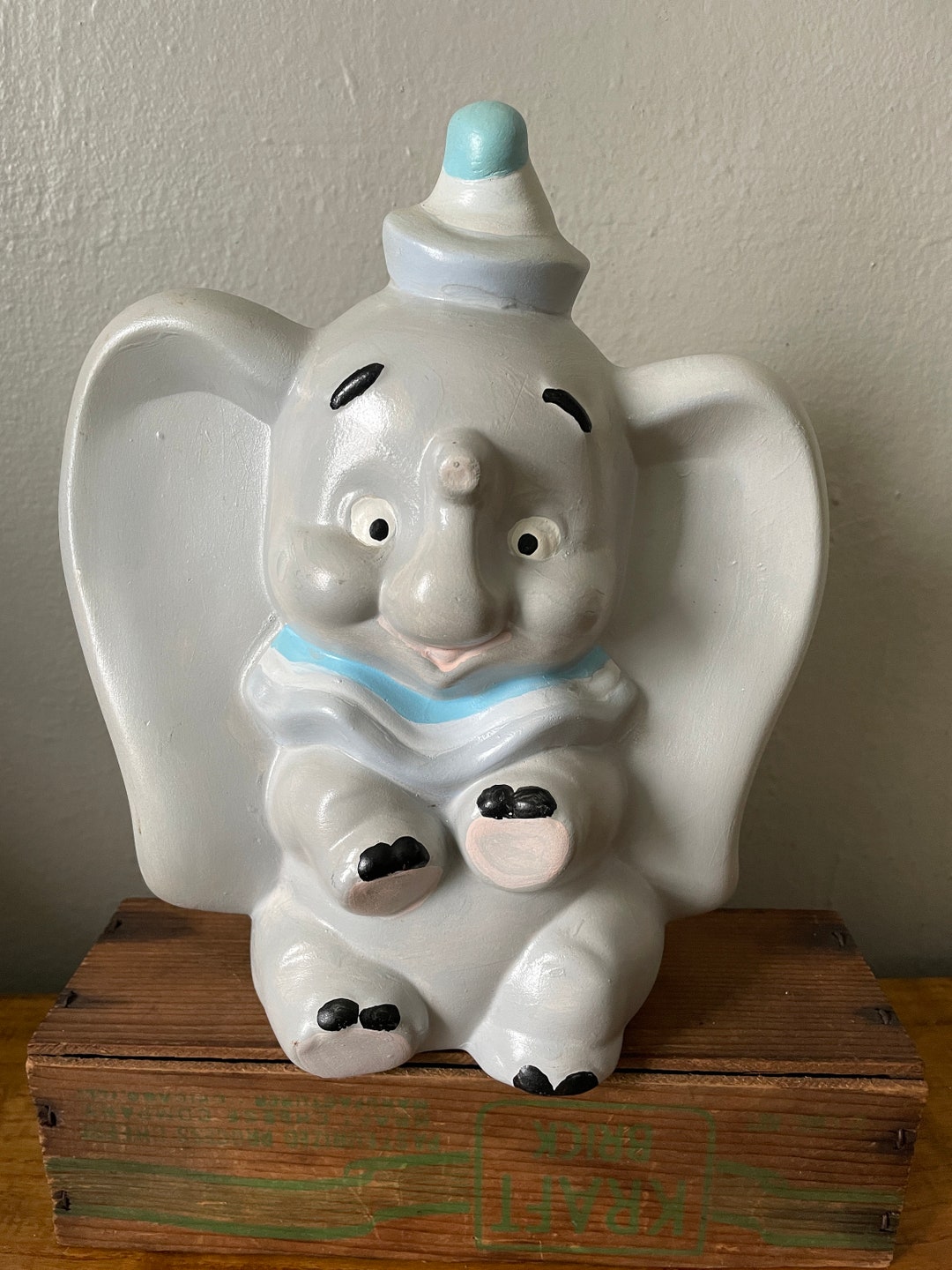 Vintage Disney Dumbo Figurine Flying Dumbo Statue Etsy