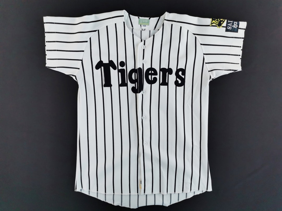 Hanshin Tigers Jersey Vintage Hanshin Tigers Baseball Team Etsy