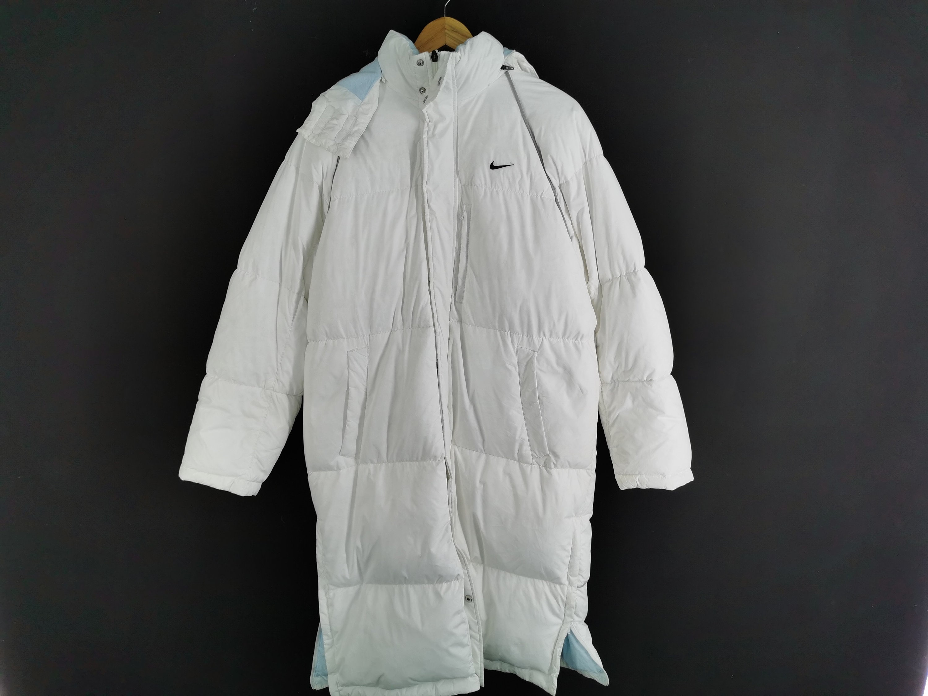 nike down long jacket