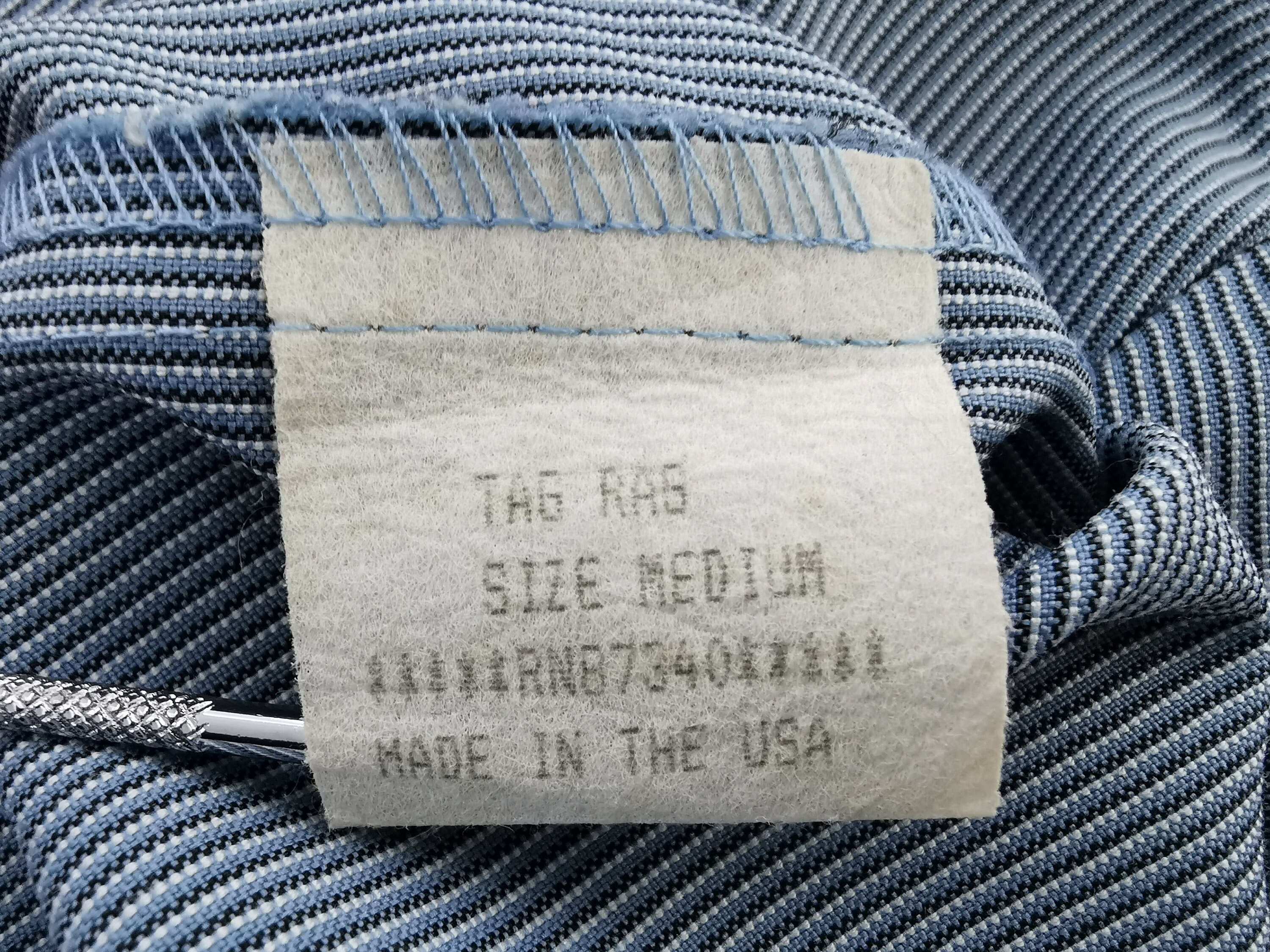 Tag Rag Shirt Vintage Tag Rag Made in USA Logos Button Down - Etsy