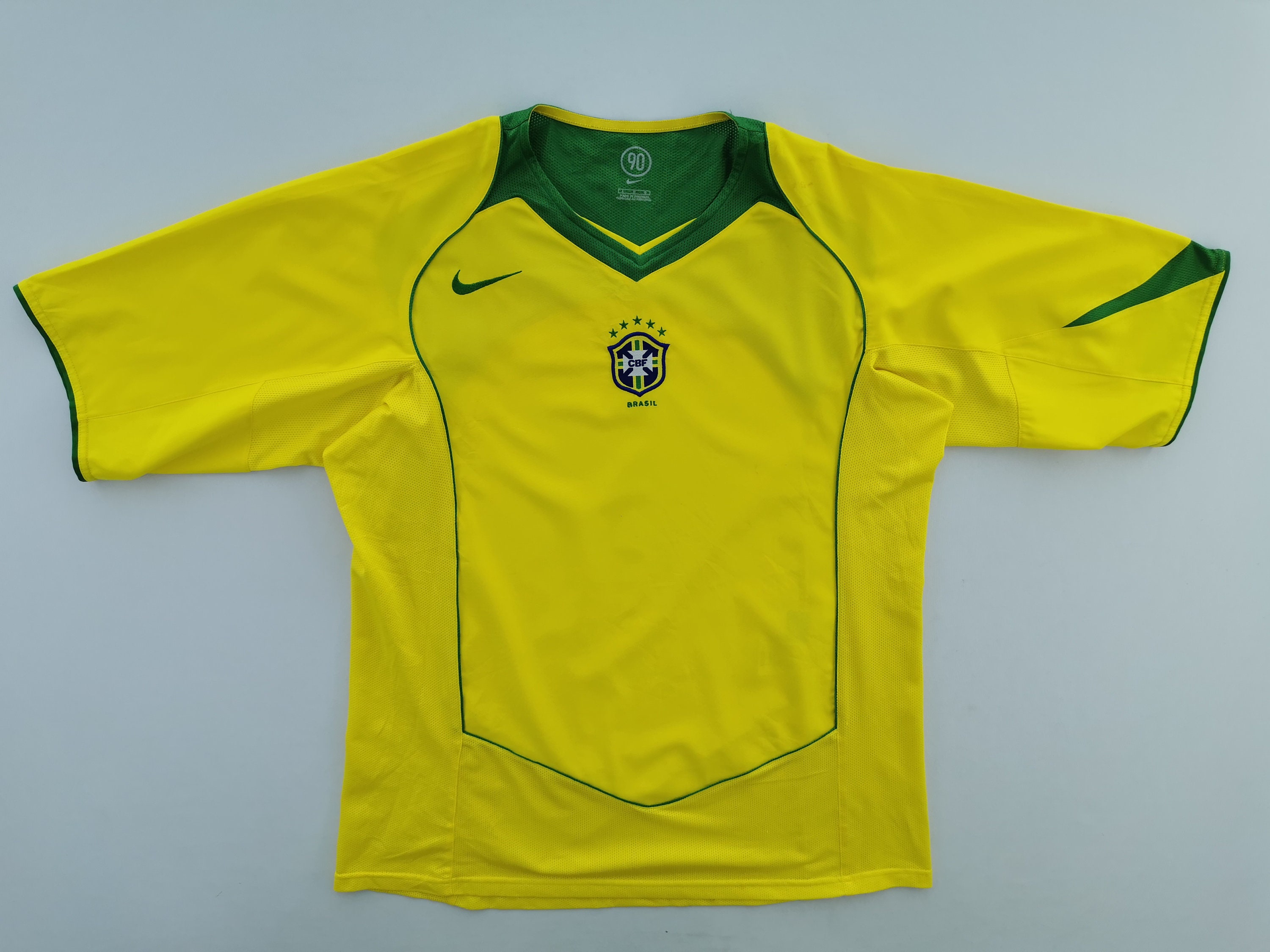 Brazil Shirt Brazil Jersey Vintage Brazil by Nike Total 90 - Etsy