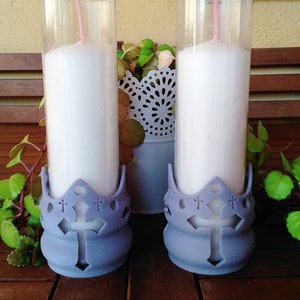 candle holder, stl file for 3d printing. candles, cemetery, church candles