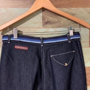 Vintage REBEL jeans met hoge taille maat 16