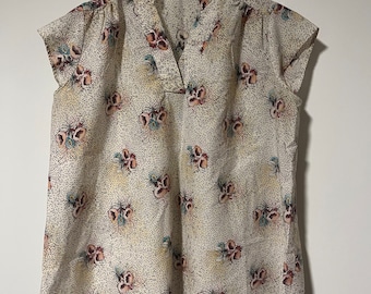 Vintage homemade cotton tunic