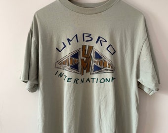Vintage UMBRO soccer tee shirt