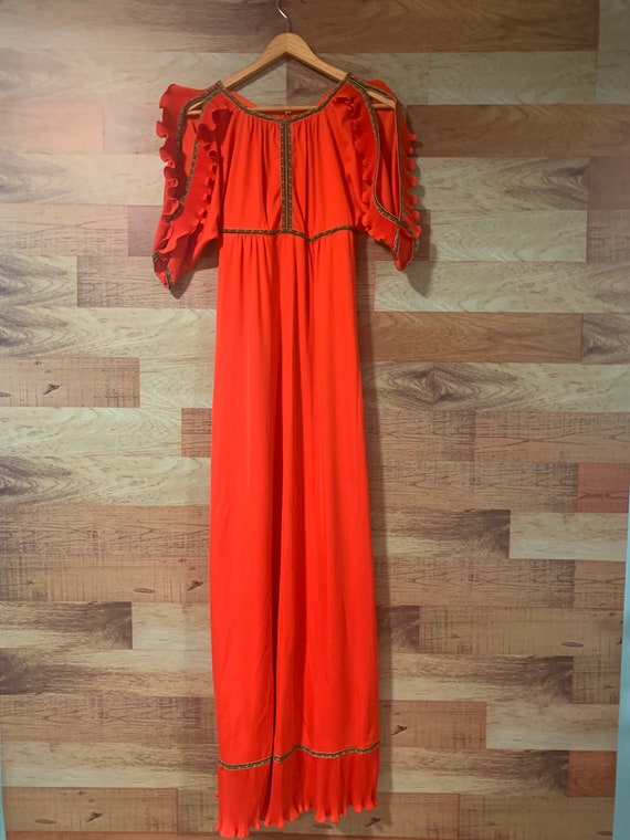 open lace back dress Patou
