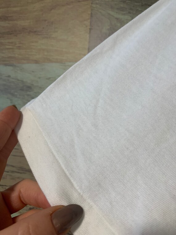 Vintage STANFIELDS basic white tee shirt - image 3