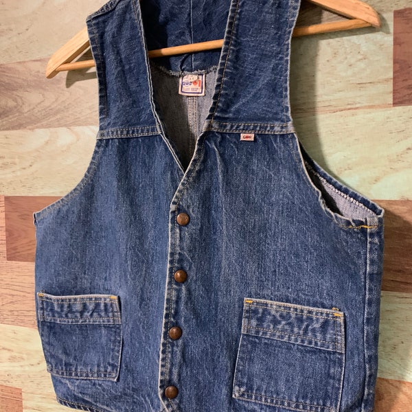 Denim Vest - Etsy