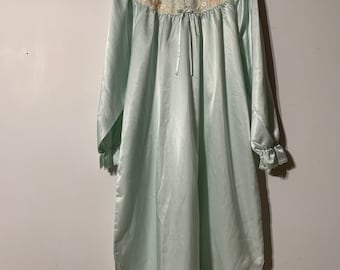 V La Lingerie mint nightgown