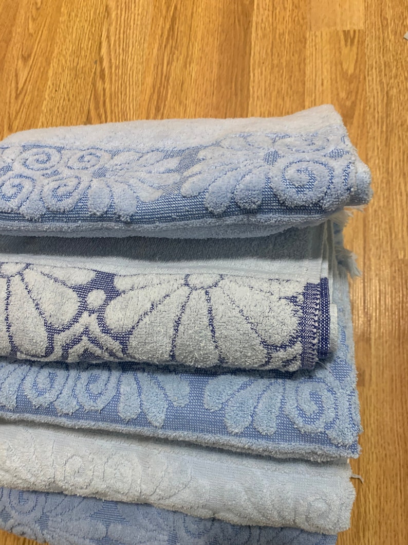 Vintage Cannon Towels Set of 5 Etsy