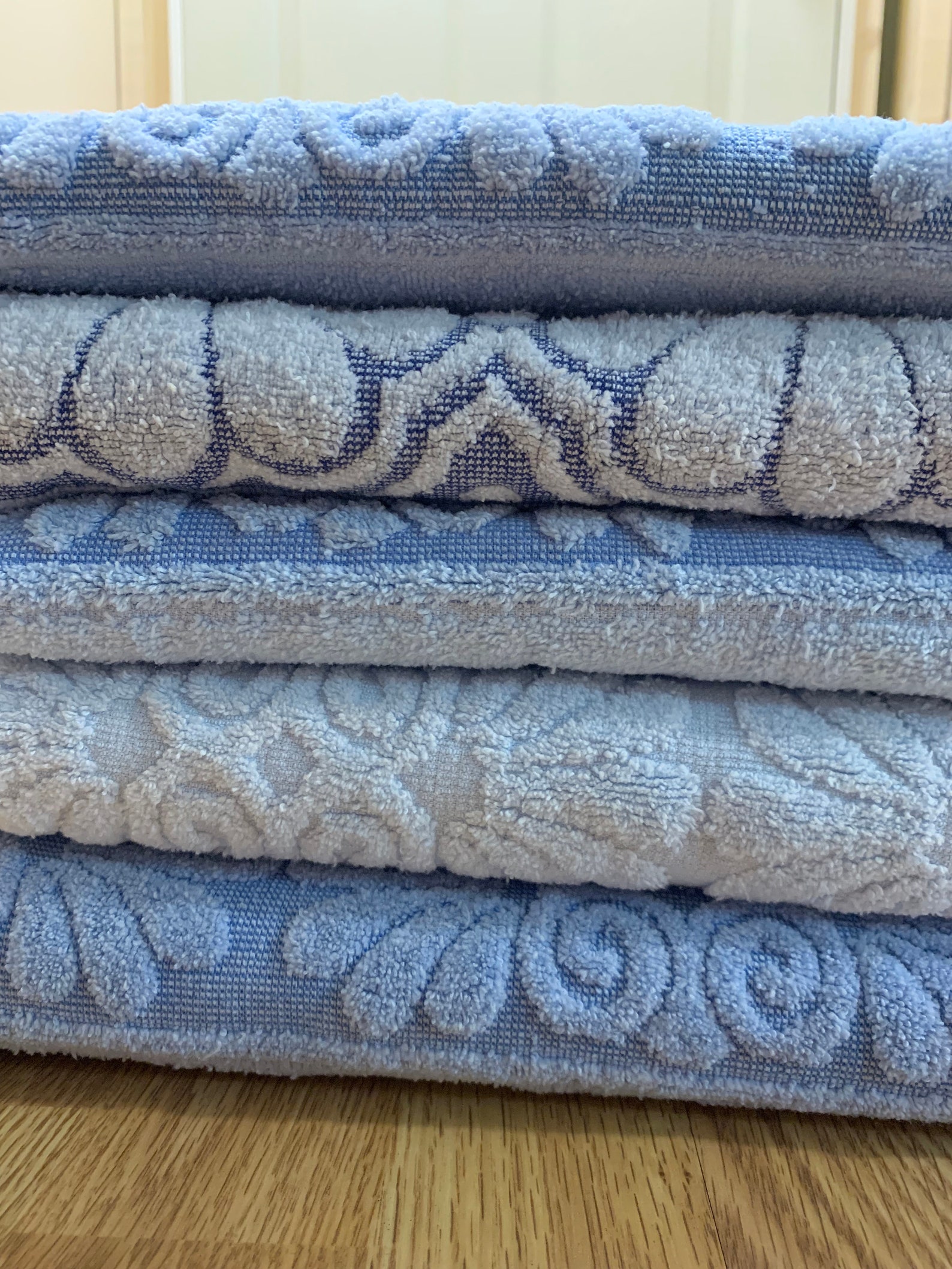 Vintage Cannon Towels Set of 5 Etsy