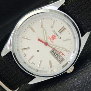 Vintage Refurbished Seiko Expo 70 Automatic 6309a Japan Mens Day/Date Silver Color Dial Wrist Watch a416343-1