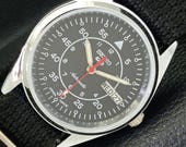 Vintage Refurbished Seiko 5 Automatic 6309a Japan Mens Day