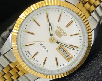 NH35 Mod Seiko - 36mm Oyster Fluted Bezel Case - Jubilee Bracelet