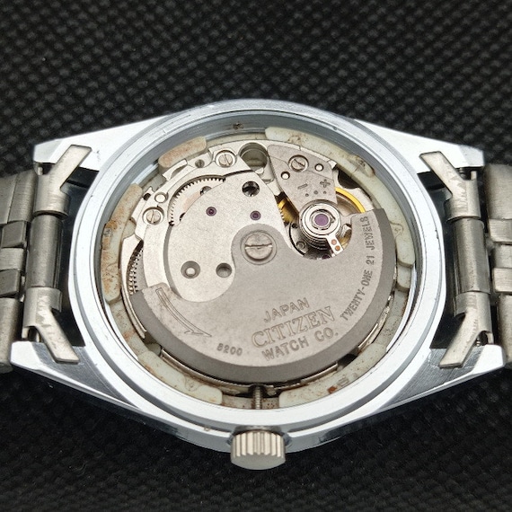 Vintage Refurbished Citizen Automatic 8200 Japan Mens Day/date