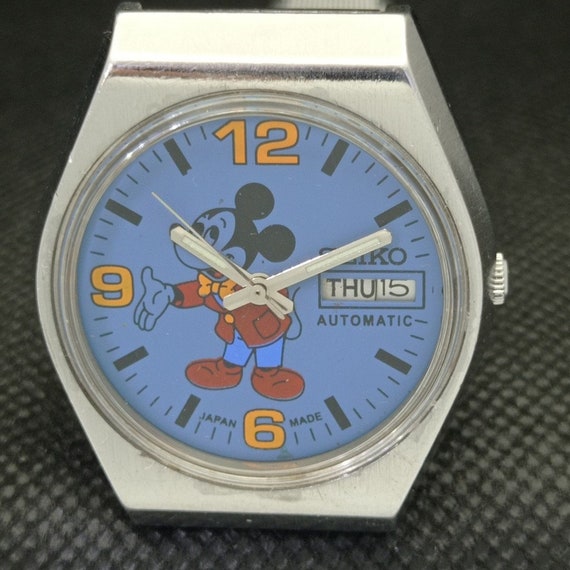 Vintage Seiko cartoon dial automatic 6319a Japan mens… - Gem