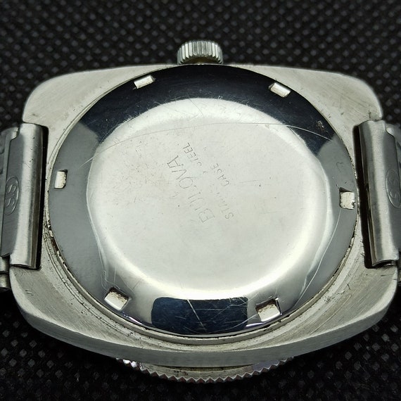Montre De Plongée Vintage M.R.P Monnin Automatique - Boîtier 42,2 Mm Acier, Cadran Noir, Bracelet NATO