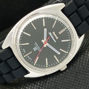 Genuine Vintage Hmt Kohinoor Winding Indian Mens Black Dial Watch 586 a307948 4 Etsy UK