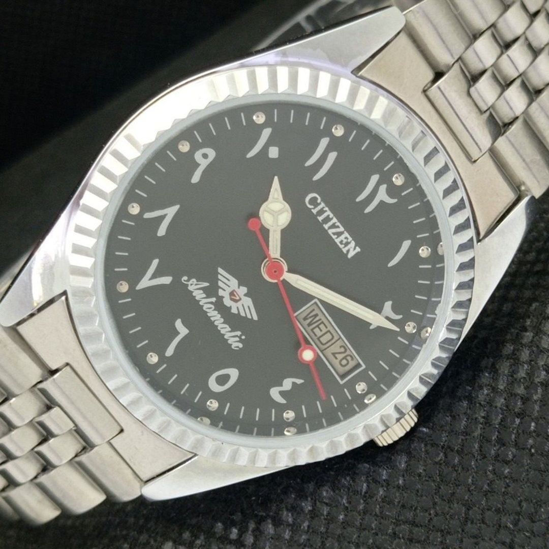 Vintage Citizen Automatic 8200 Refurbished Japan Mens Day/date
