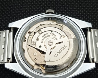 Vintage Refurbished Seiko Automatic 6309a Japan Mens Day/date