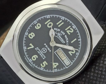WESTENDWACTH 自動巻き ヴィンテージ4 Vintage West End Watch Co Automatic Swiss Mens Day/date