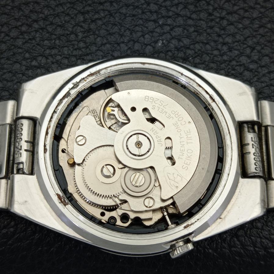 Genuine Vintage Seiko 5 Automatic 7s26b Japan Mens Day Date Original Dial Transparent Back Wrist Watch 621b a413589 2