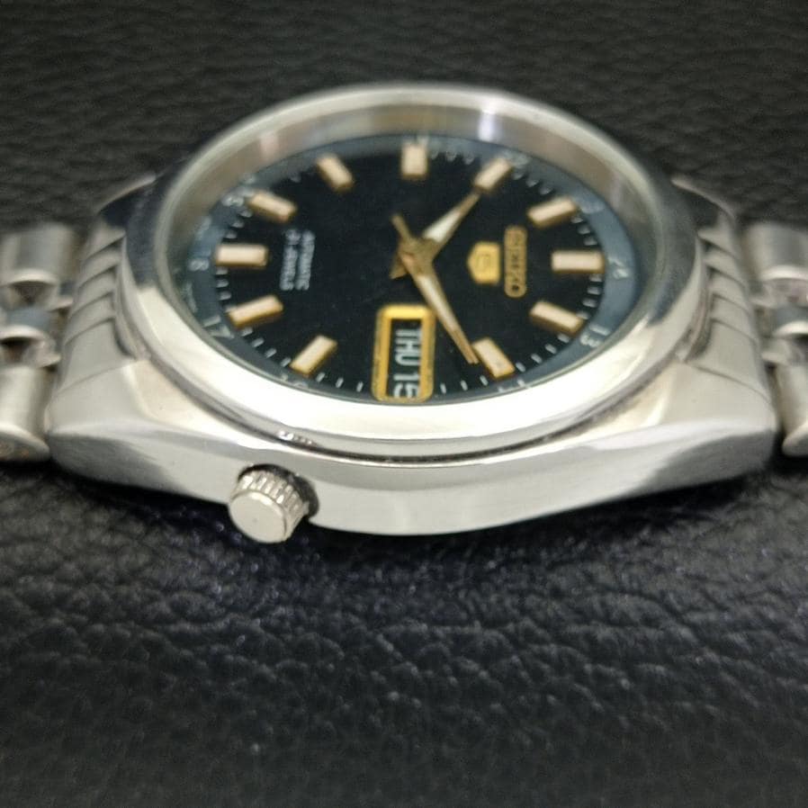 Genuine Vintage Seiko 5 Automatic 7s26b Japan Mens Day date Original Dial Transparent Back Wrist Watch 621b a413590 2 Etsy Canada