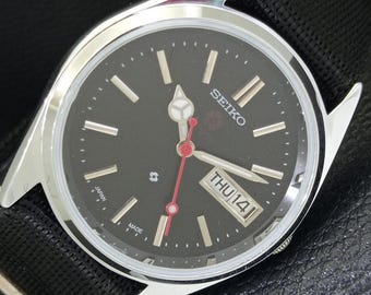 SEIKO クォーツ 腕時計 シルバー ヴィンテージ時計　週末SALE 1976 年製ヴィンテージ セイコー オートマチック 21 ジュエル W.R.