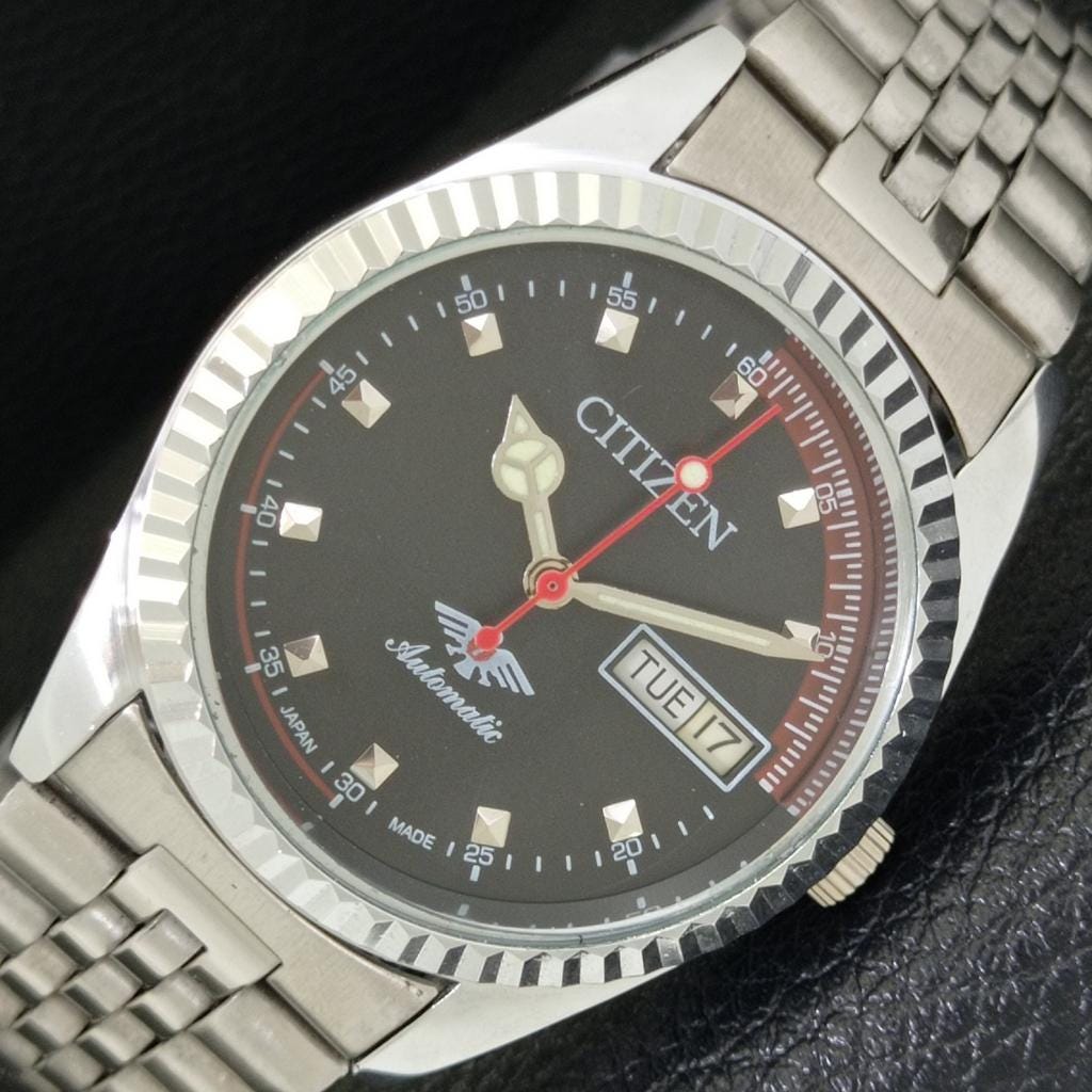 稼働 CITIZEN 腕時計 eagle 7 裏蓋スケルトン 機械式 247 JA-2479| CITIZEN シチズン スケルトンウォッチ 4-760077KA SS